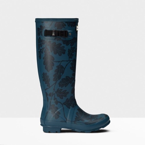 Hunter National Trust Print Norris Field Tall Wellies (R920O) Ireland